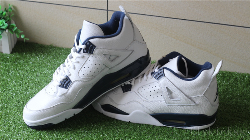 Authentic Air Jordan 4 Retro Columbia